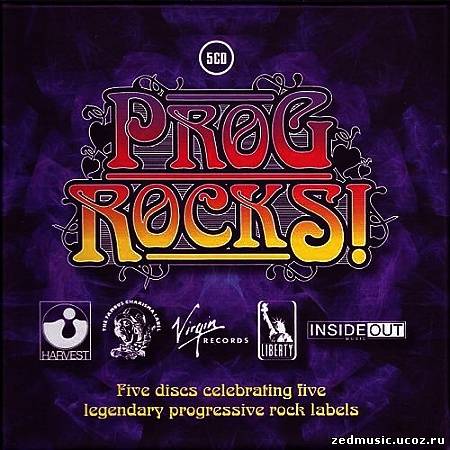 скачать Prog Rocks! Five Discs Celebrating Five Legendary Progressive Rock Labels (2013) бесплатно