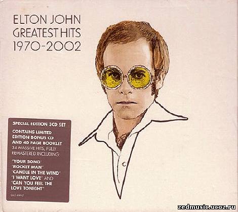 скачать Elton John - Greatest Hits 1970-2002 (3CD) FLAC бесплатно